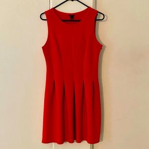 Ann Taylor above knee pleated dress